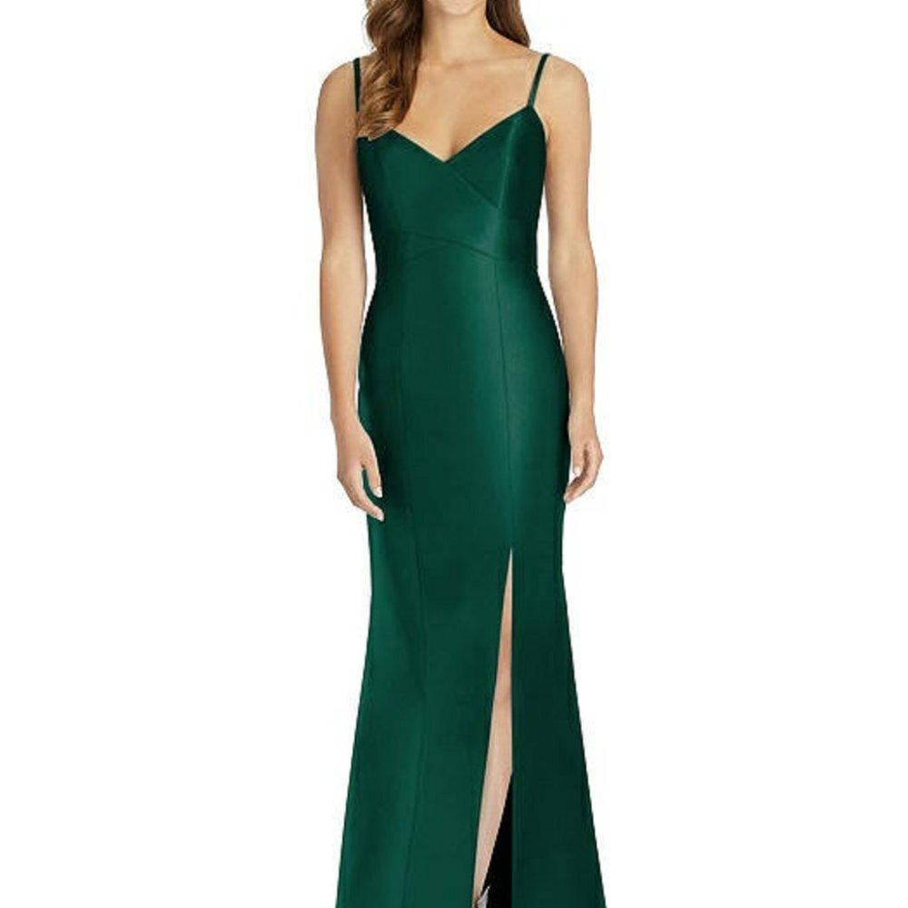 Alfred Sung Hunter Green gown